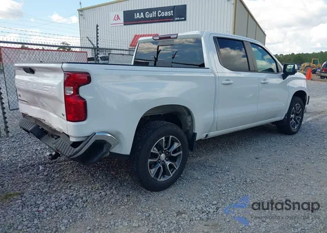 2022 Chevrolet Silverado 1500 4Wd Standard Bed Lt из США, поврежденный, VIN 2GCUDDED8N1502033